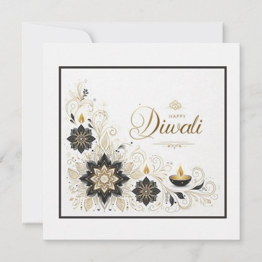 Happy Diwali Karte (Vorderseite)