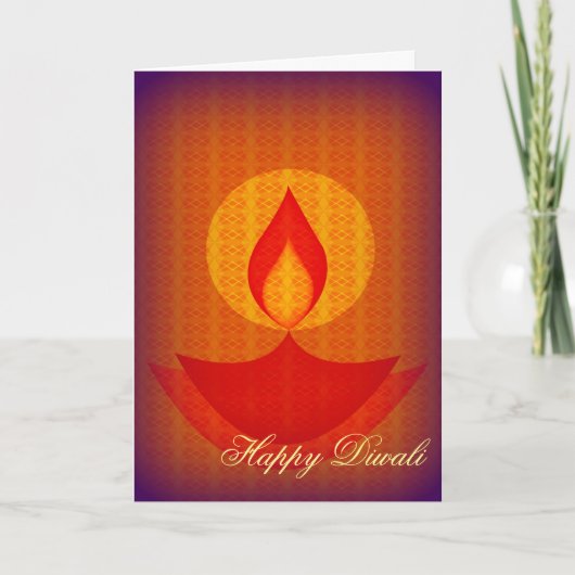 Happy Diwali Karte (Vorderseite)