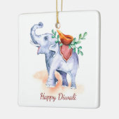 Happy Diwali Keramik Ornament (Links)