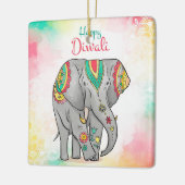 Happy Diwali Keramik Ornament (Links)