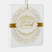 Happy Diwali Keramikornament (Rechts)