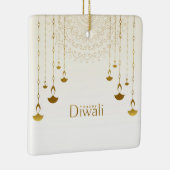 Happy Diwali Keramikornament (Rechts)
