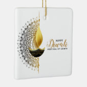 Happy Diwali Keramikornament (Rechts)