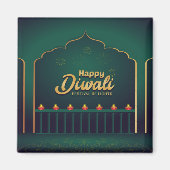 Happy Diwali Magnet (Vorne)