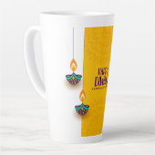 Happy Diwali Milchtasse (Linke Ecke)