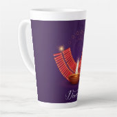 Happy Diwali Milchtasse (Linke Ecke)