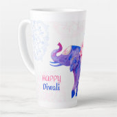 Happy Diwali Milchtasse (Linke Ecke)