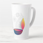 Happy Diwali Milchtasse (Rechte Ecke)