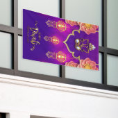 Happy Diwali mit Ganesh, Rangoli und Diya Banner (Äußeres Gebäude)