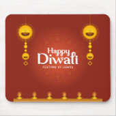 Happy Diwali Mousepad (Vorne)
