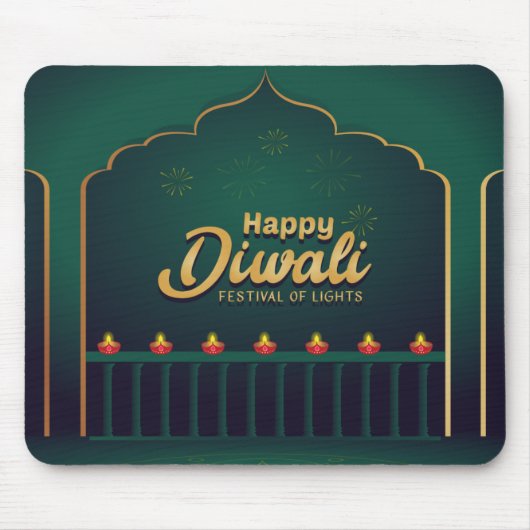 Happy Diwali Mousepad (Vorne)