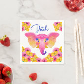 Happy Diwali Napkins Serviette (Beispiel)