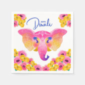 Happy Diwali Napkins Serviette (Vorderseite)