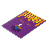 Happy Diwali Notebook Notizblock (Linke Seite)