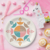 Happy Diwali Paper Plate Pappteller (Party)