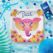 Happy Diwali Paper Plate Pappteller (Party)