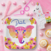 Happy Diwali Paper Plate Pappteller (Party)