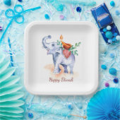 Happy Diwali Paper Plate Pappteller (Party)