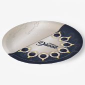 Happy Diwali Paper Plate Pappteller (Schrägansicht)