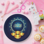 Happy Diwali Paper Plate Pappteller (Party)