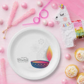 Happy Diwali Paper Plate Pappteller (Party)