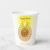 Happy Diwali Pappbecher (Rückseite)