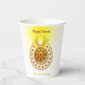 Happy Diwali Pappbecher (Vorderseite)