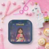 Happy Diwali Pappteller (Party)