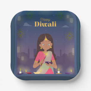 Happy Diwali Pappteller