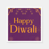 Happy Diwali Party Serviette (Vorderseite)