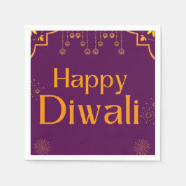 Happy Diwali Party Serviette