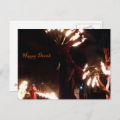 Happy Diwali Postcard Postkarte (Vorne/Hinten)