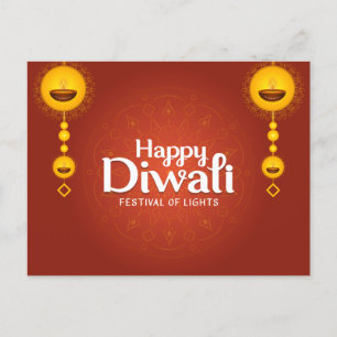 Happy Diwali Postkarte