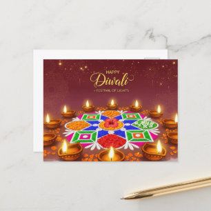 Happy Diwali Postkarte