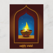 Happy Diwali Postkarte (Vorderseite)