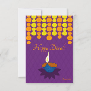 Happy Diwali Postkarte