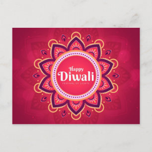 Happy Diwali Postkarte