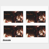 Happy Diwali Rectangle Stickers, Glossy Rechteckiger Aufkleber (Blatt)