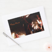 Happy Diwali Rectangle Stickers, Glossy Rechteckiger Aufkleber (Umschlag)