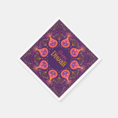 Happy Diwali Serviette (Ecke)