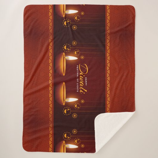 Happy Diwali Sherpadecke (Vorderseite)