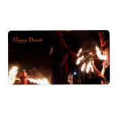 Happy Diwali Shipping Labels (Vorne)