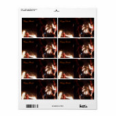 Happy Diwali Shipping Labels (Vorne)