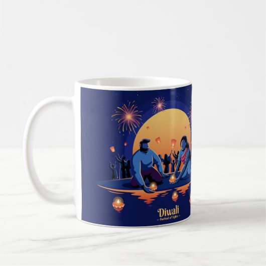 Happy Diwali Tasse (Links)
