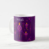 Happy Diwali Tasse (Vorderseite Links)