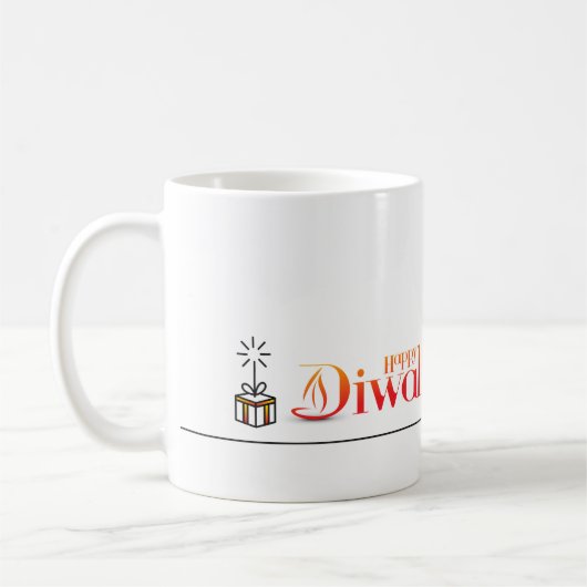 Happy Diwali Tasse (Links)