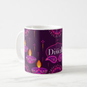 Happy Diwali Tasse (Vorderseite Links)