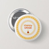 Happy Diwali-Taste Button (Vorne & Hinten)