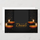 Happy Diwali Urlaubskarte Feiertagskarte (Vorne/Hinten)