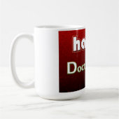 Happy Docs' Day Red Kaffeetasse (Links)